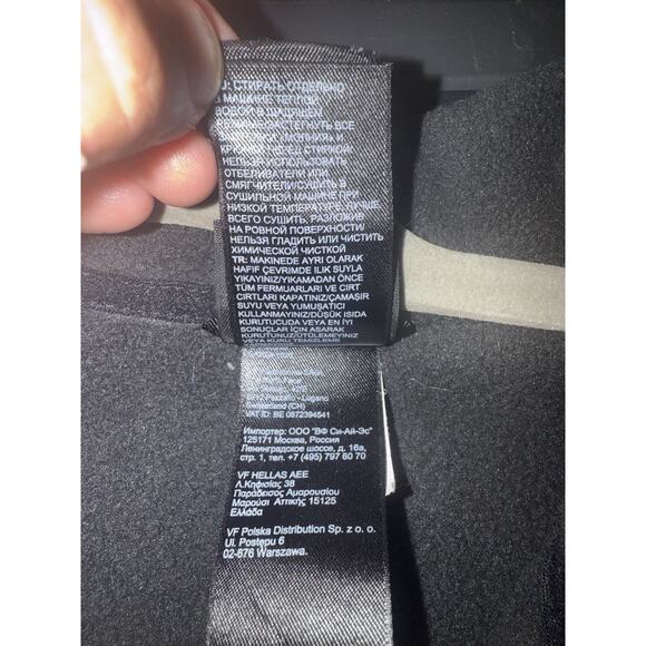 The North Face Women’s Fleece Vest Size Small Black Full Zip - Picture 5 of 7